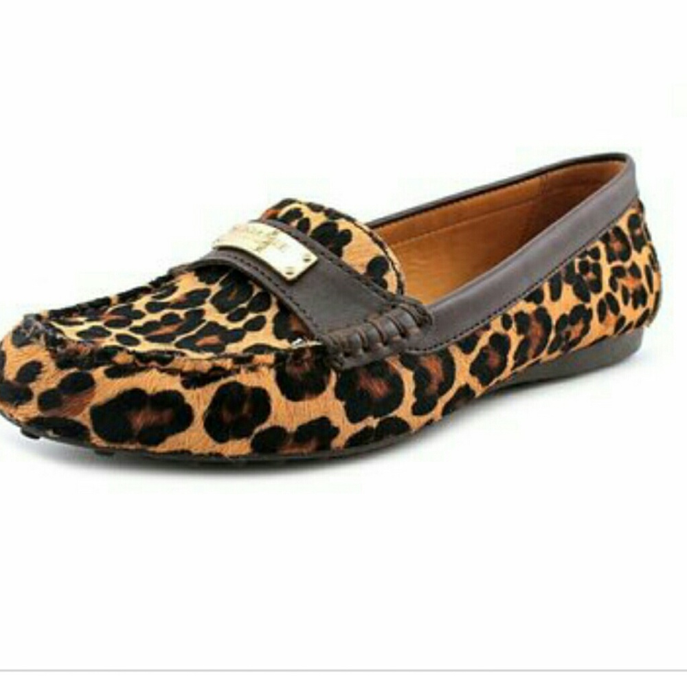 🚨SOLD🚨 COACH FREDRICA LEOPARD LOAFERS